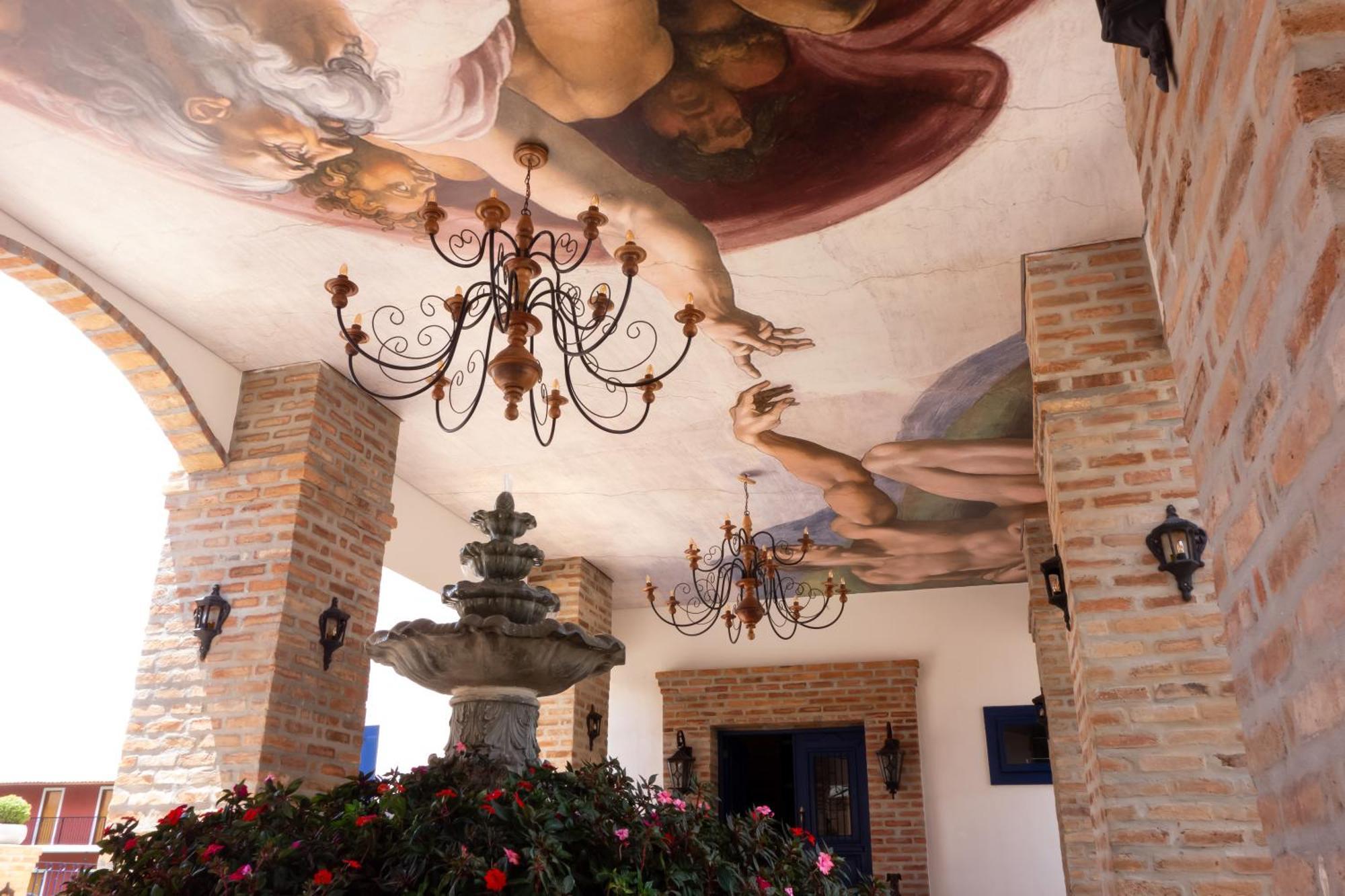 Hotel Fazenda Sao Silvano 莫伦加巴 外观 照片